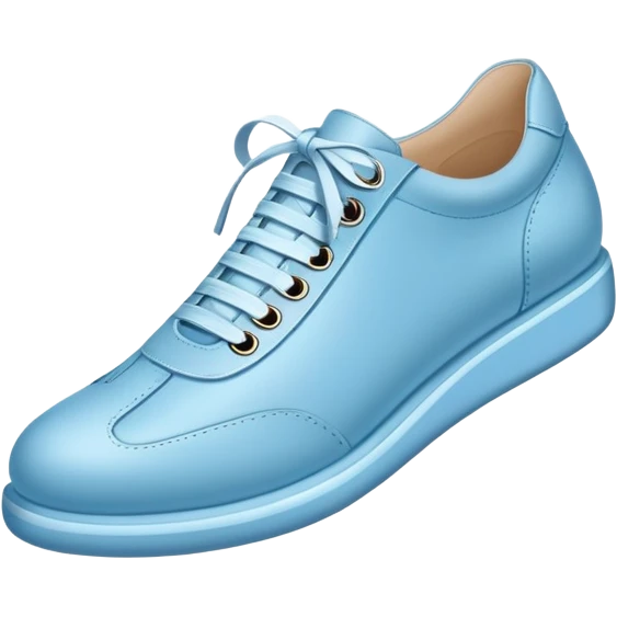 Light blue shoes emoji