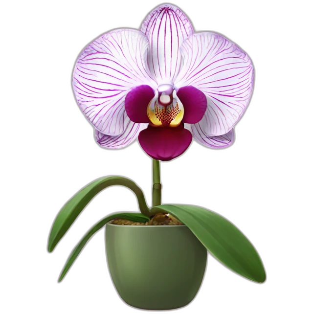 Phalenopsis Orchid emoji