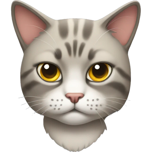 annoyed cat emoji