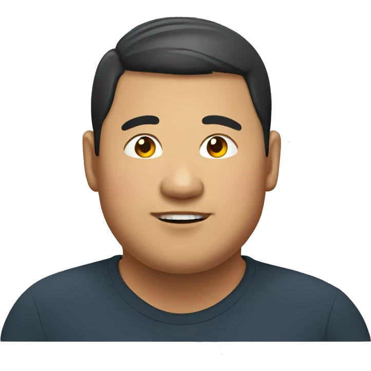 fat asian guy emoji