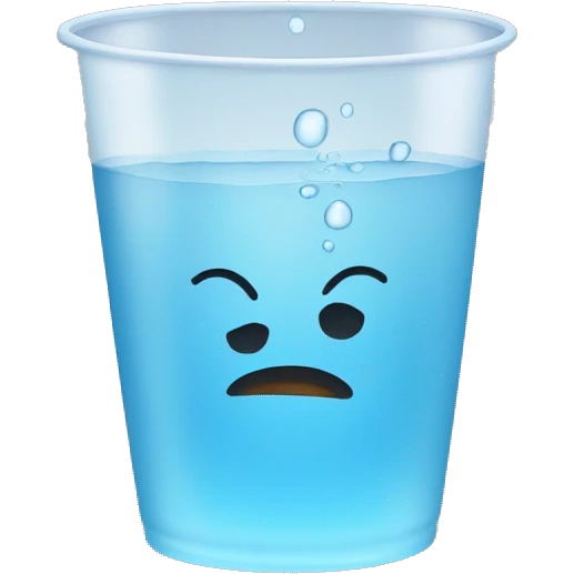 Cup of water  emoji