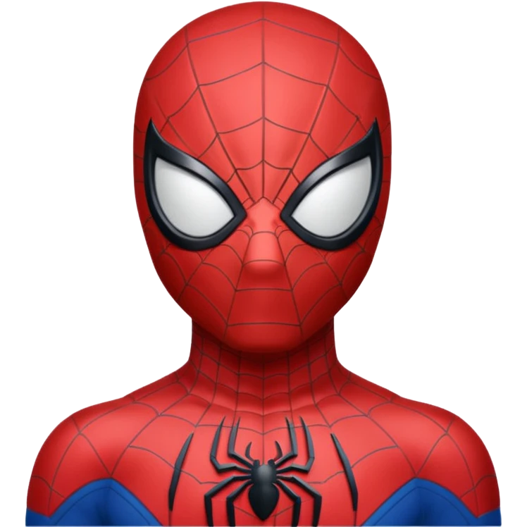 Side look Spider-Man  emoji