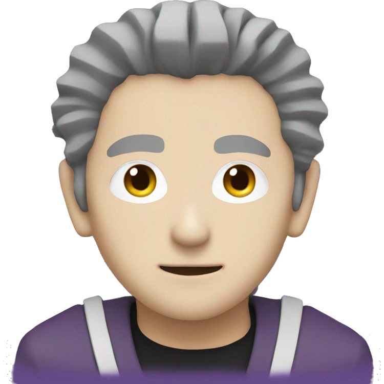 Satoru Gojo with Hollow Purple emoji