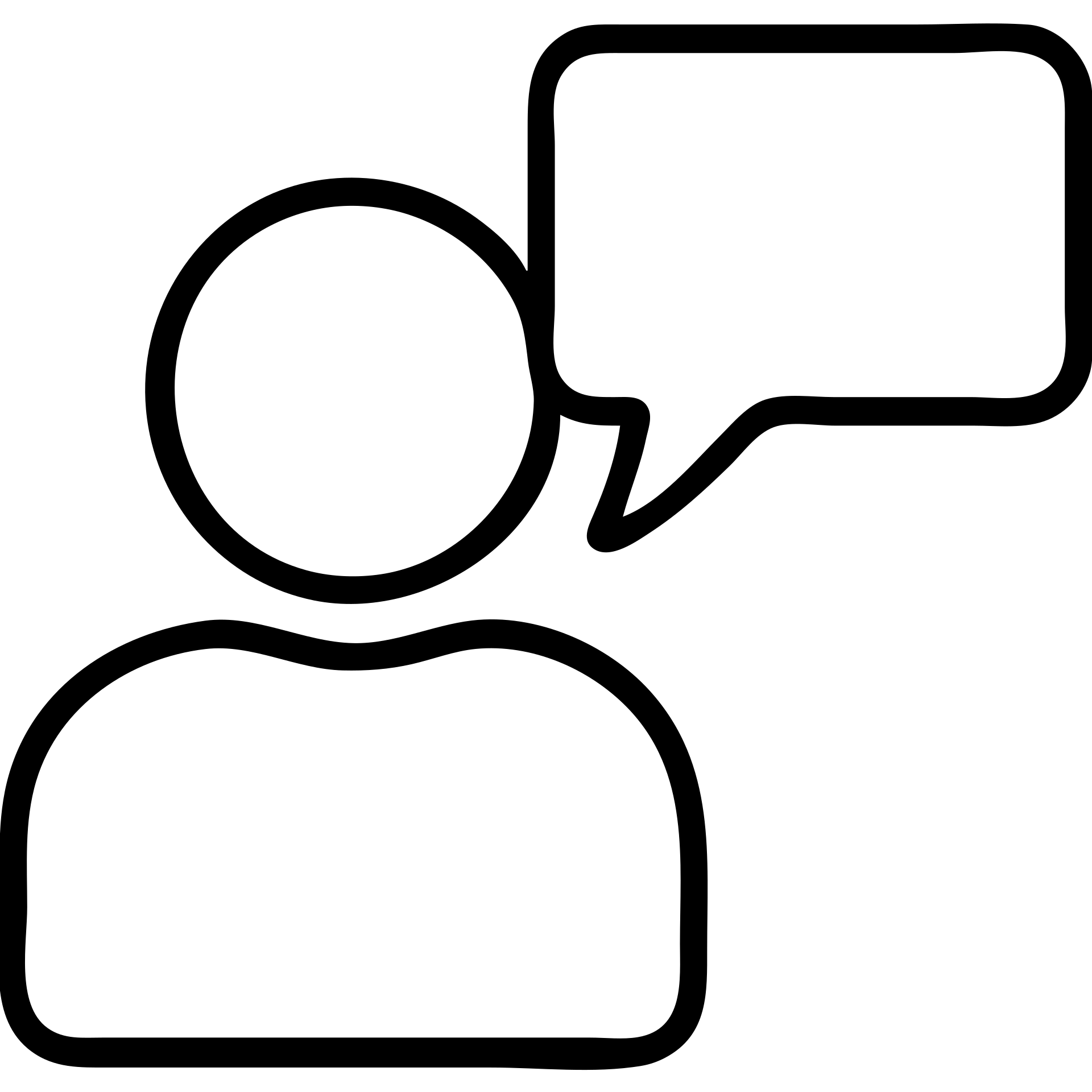 unit talking with simple speech bubble emoji