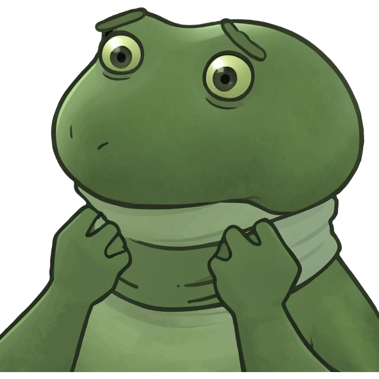 hands over neck emoji
