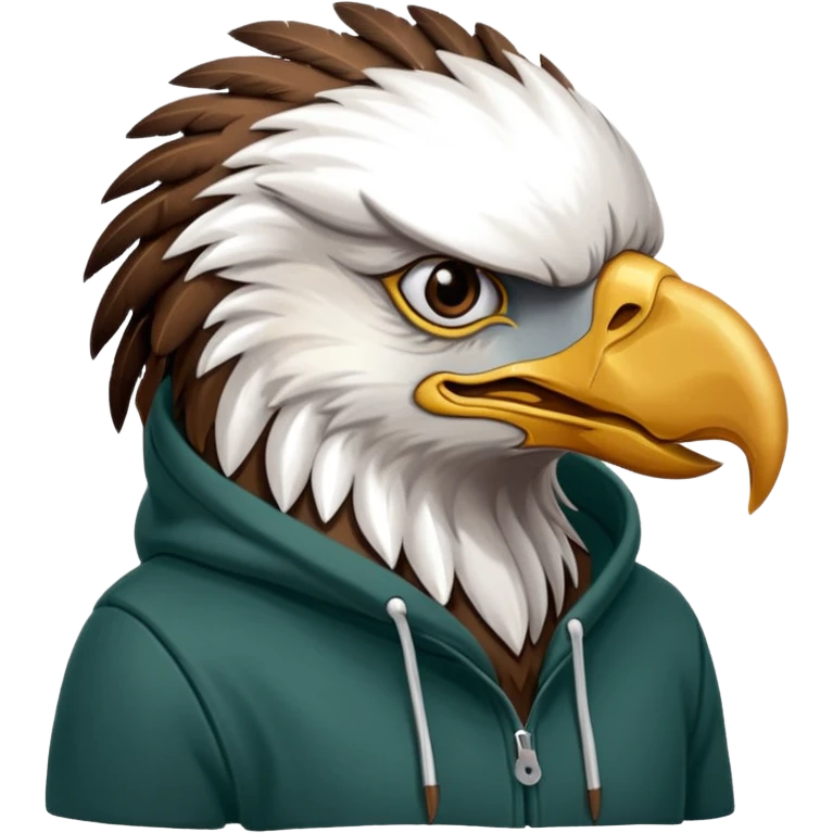 eagles with hoodie emoji