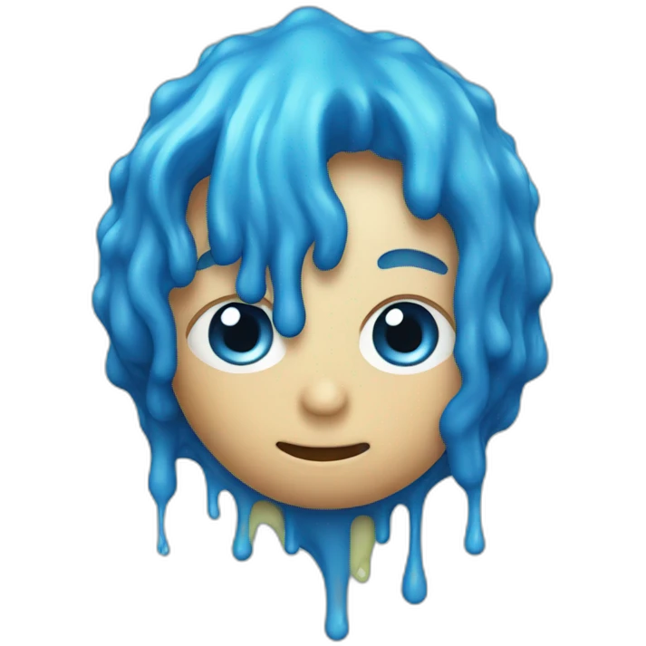 blue slime icon emoji