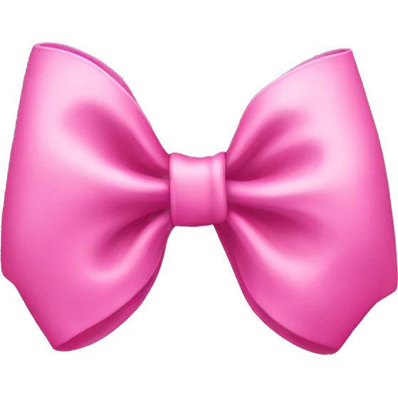 pink coquette bow emoji