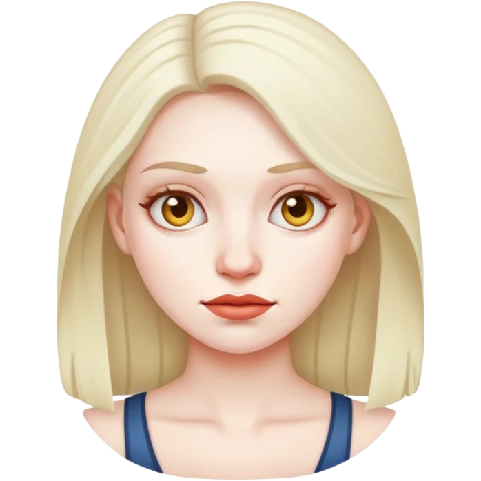 Ugly woman emoji
