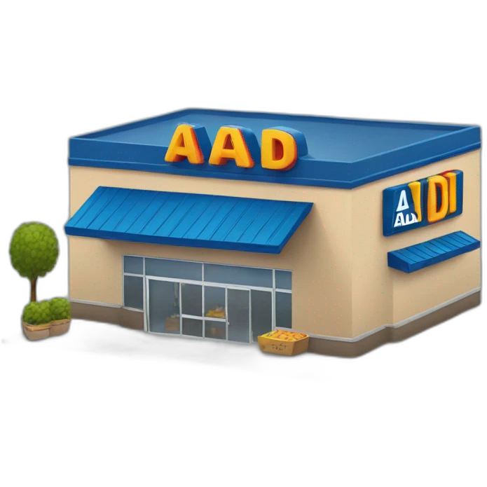 "Aldi" store emoji