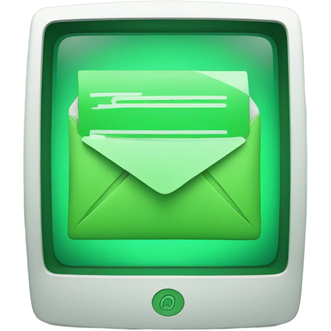 email green emoji