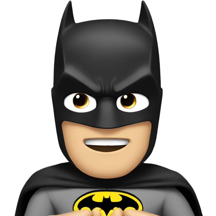 batman saying he is right with his thumsb up emoji