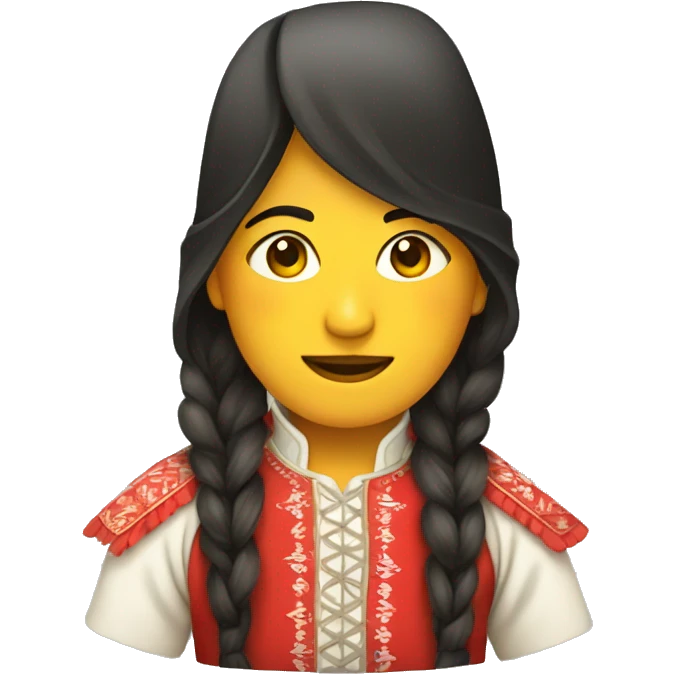 traditional chilean dress emoji