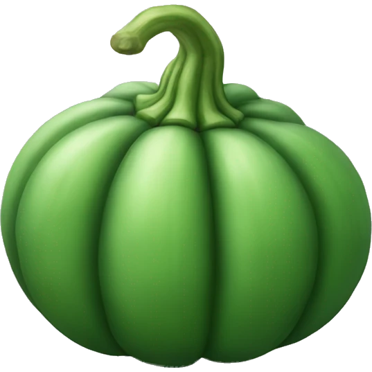 green winter squash emoji