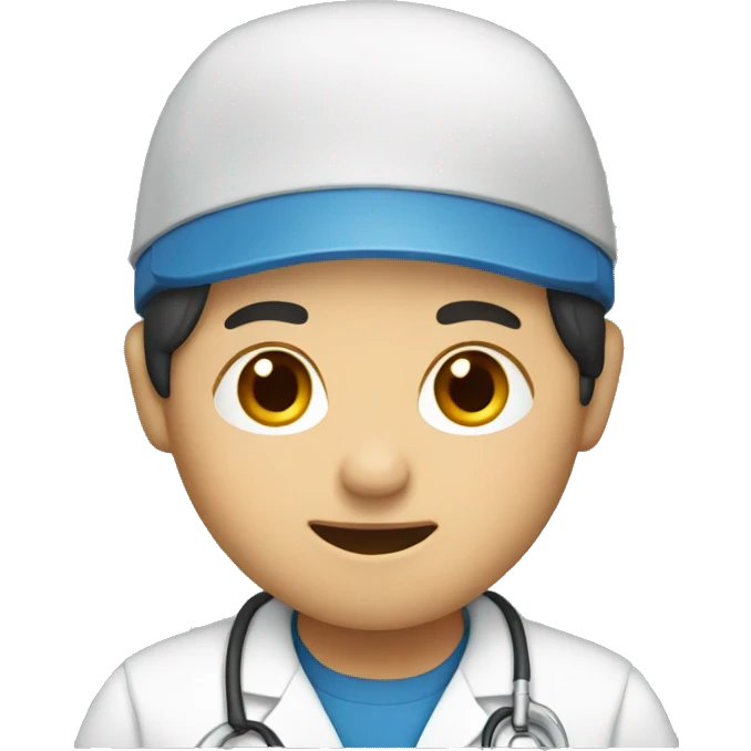 asian health worker emoji
