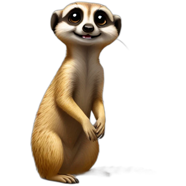 Meerkat say hi emoji