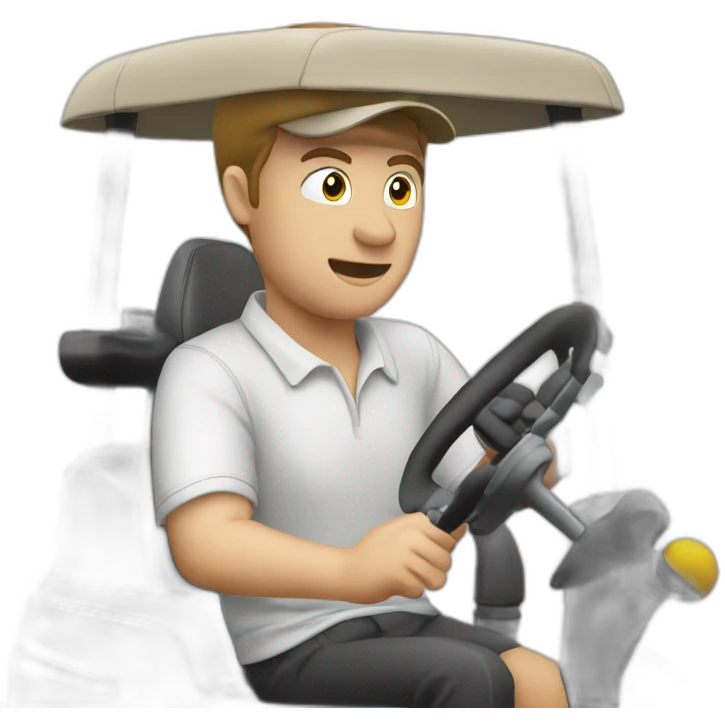 golf driving emoji