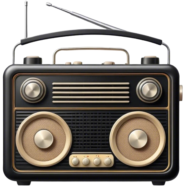 Black Radio emoji