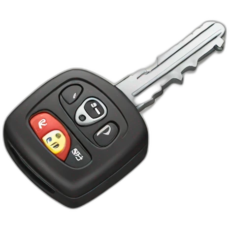 Car key emoji