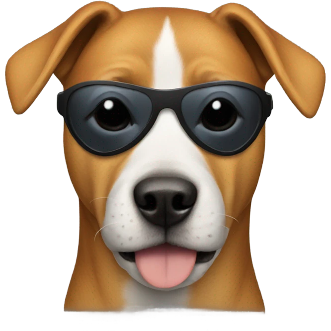 Dog with ski mask emoji