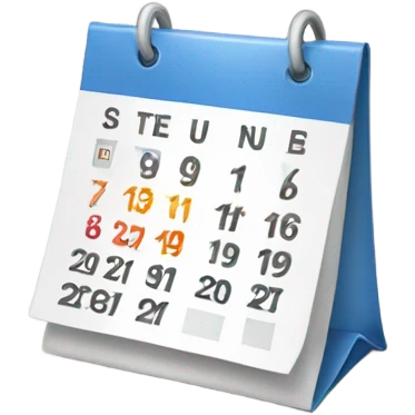 calendar 1 july emoji