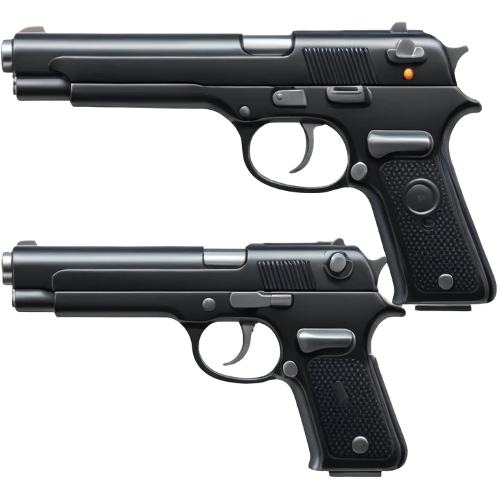 2 guns  emoji