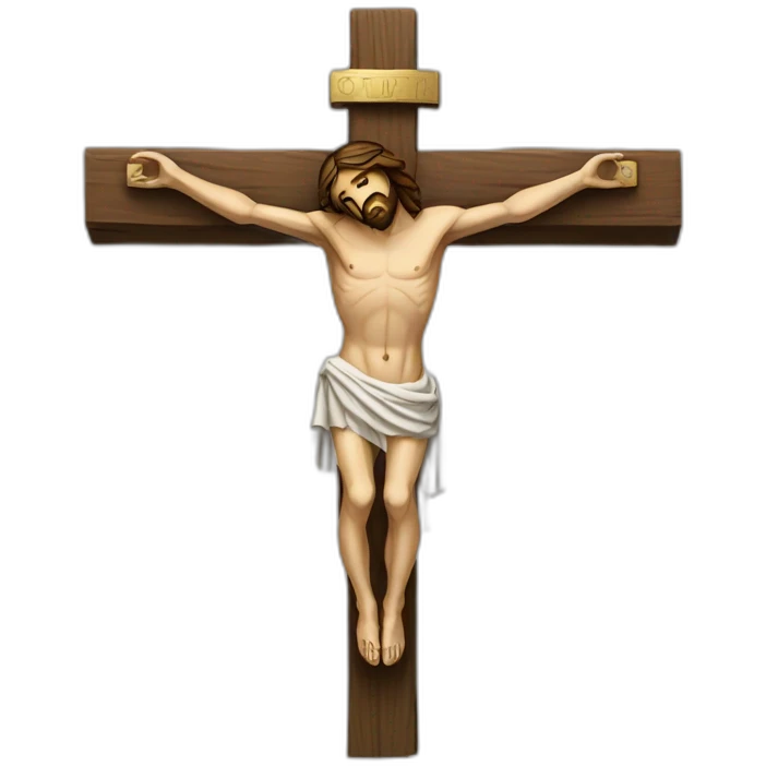 Jesucristo crucificado emoji