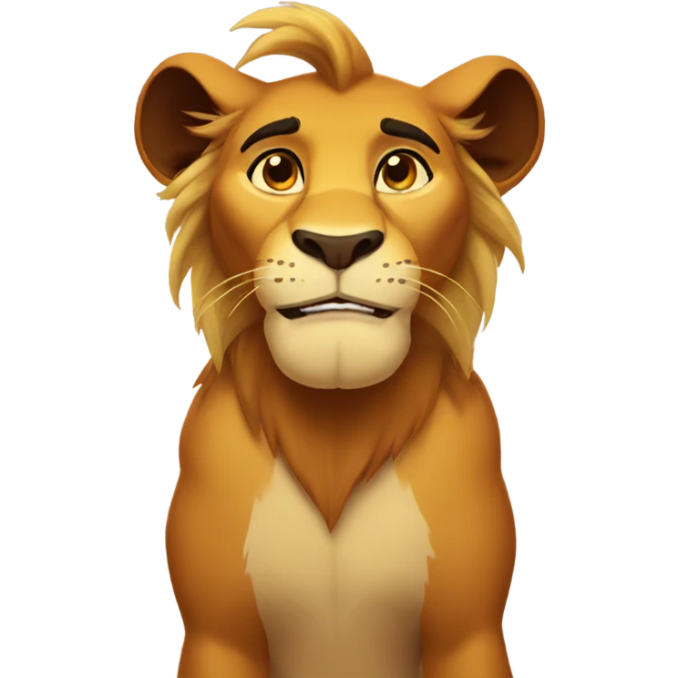 Lion king emoji