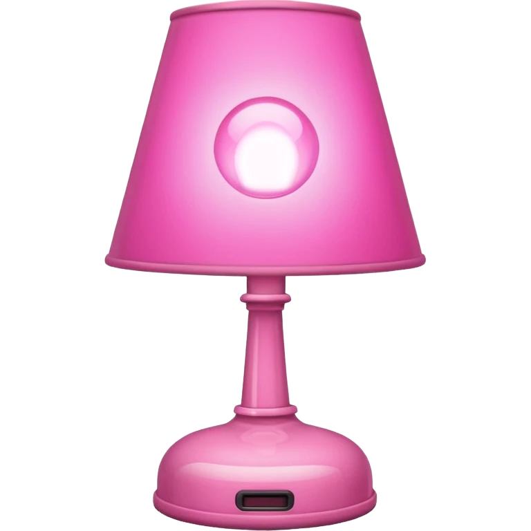 lampada pink emoji