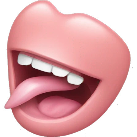 Tongue out emoji