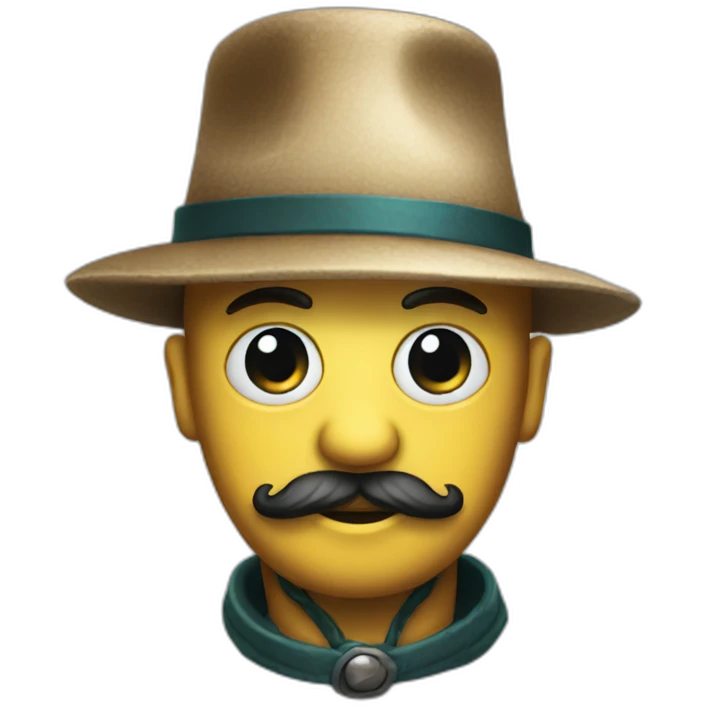 Poulpe +chapeau emoji