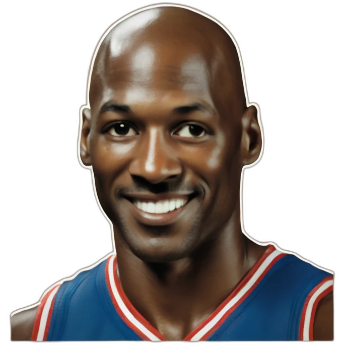 Michael Jordan in the Poole emoji