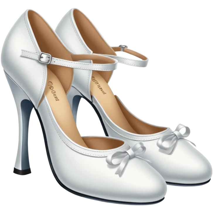 pirouette dance shoes ￼ emoji