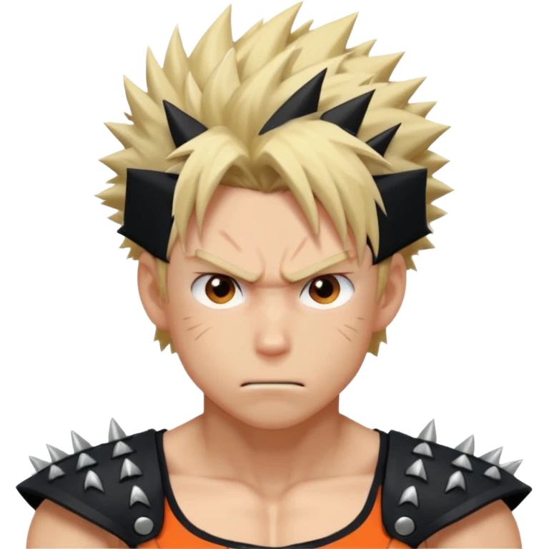 Bakugo from mha emoji