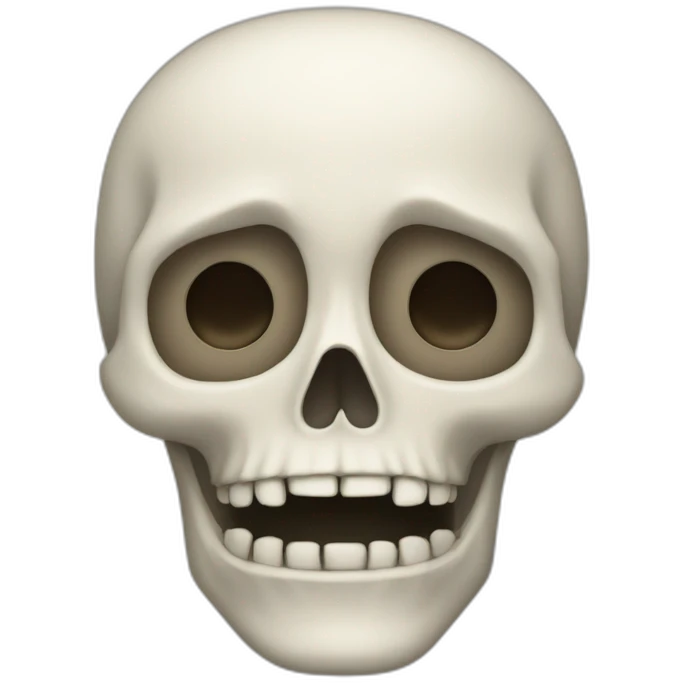 Squelette emoji