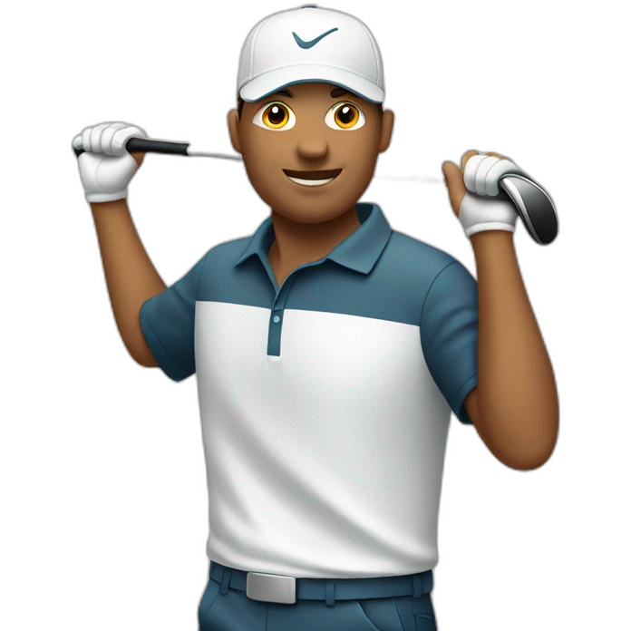 Golfer emoji