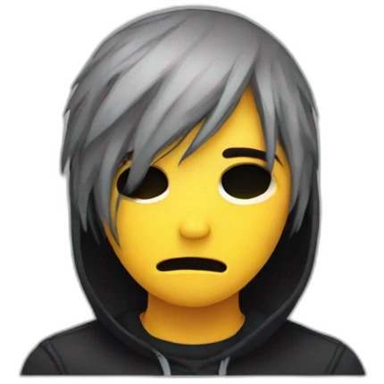 emo dead inside emoji
