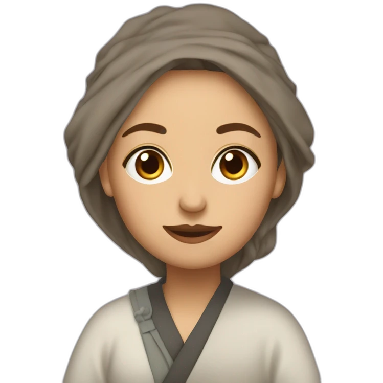 Mathilde Panot en djellaba emoji