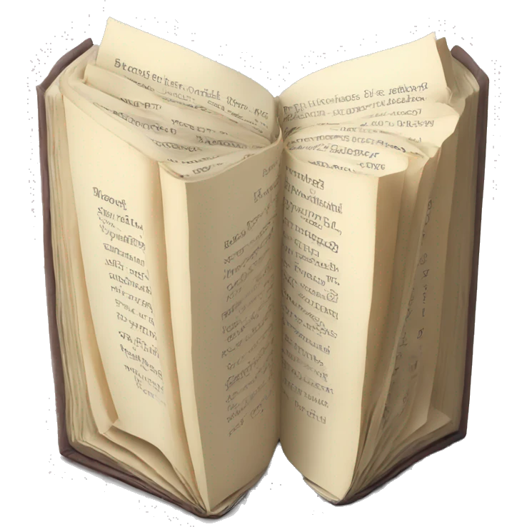 beautiful unfolded book emoji