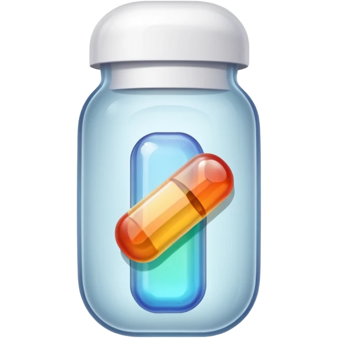a medicine capsule emoji