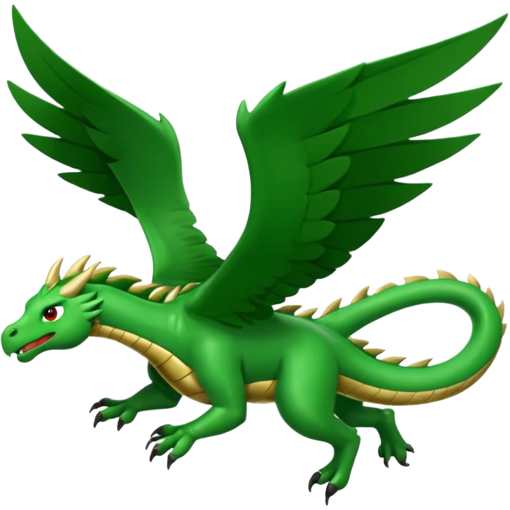 Crea l'immagine di un drago  emoji