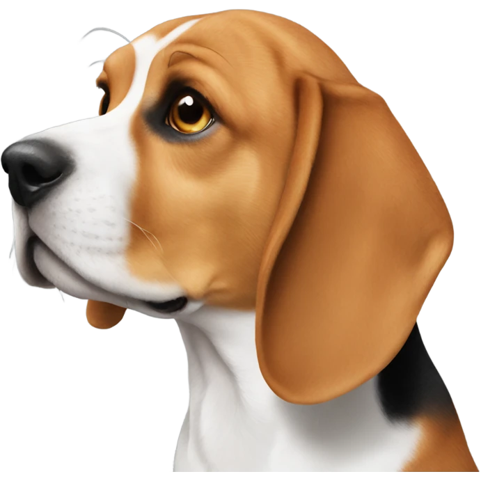 beagle kiss emoji