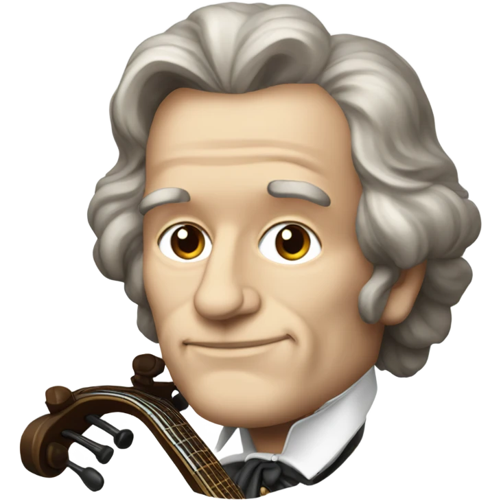 Beethoven big head banjo emoji