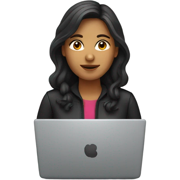 Spanish Woman in laptop emoji
