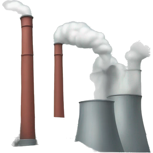 factory with chimney emoji