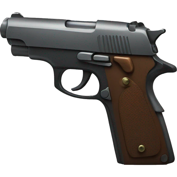 pistol  emoji