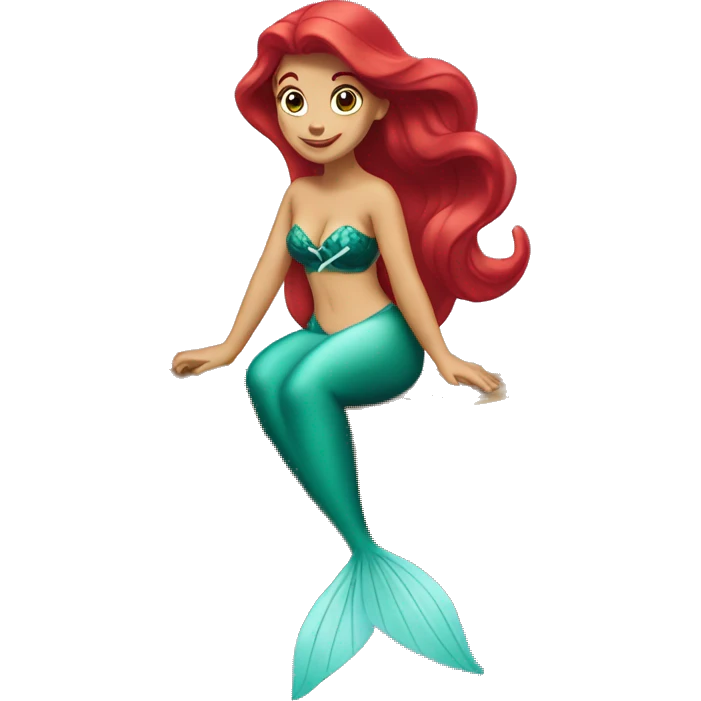 ariel la sirenita  emoji