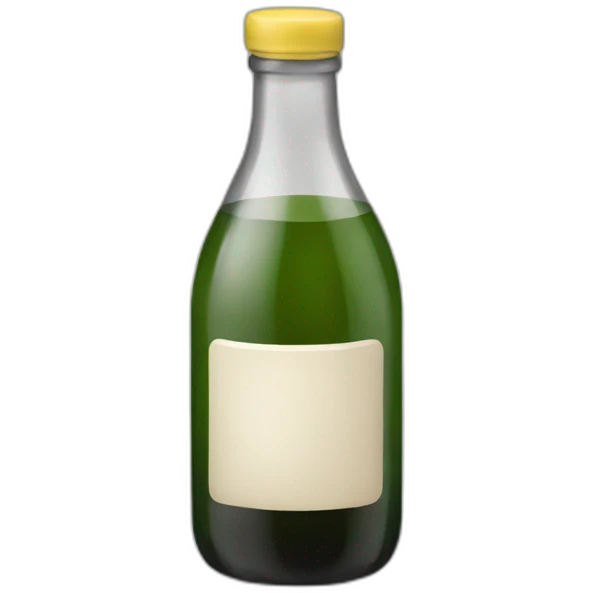 Bouteille emoji