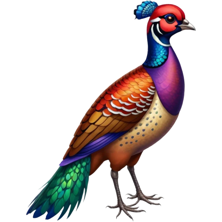 Chinese Ring-necked Pheasant emoji