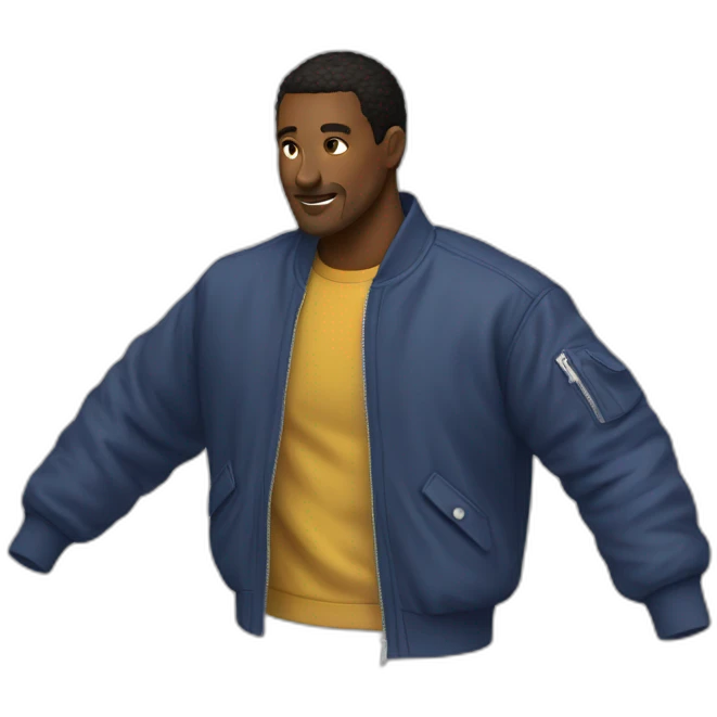sudadera bomber emoji